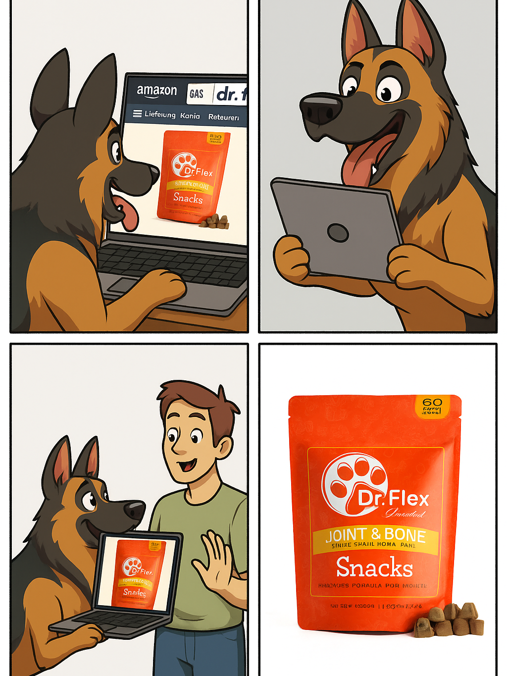 Dr. Flex - Mobility Hip & Joint Chews for Dogs