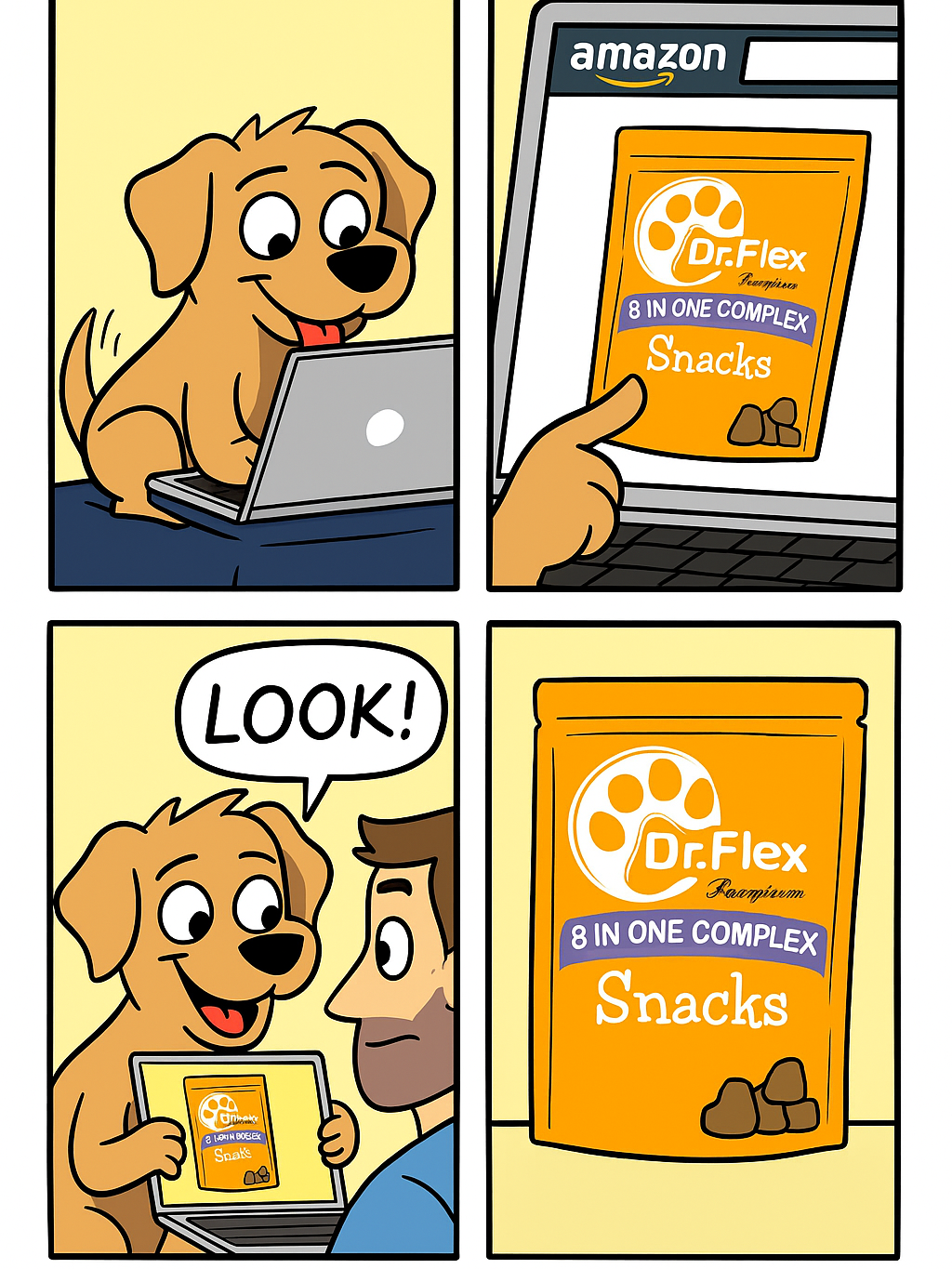 Dr. Flex - 8in1 Multivitamin Complex Chews for Dogs